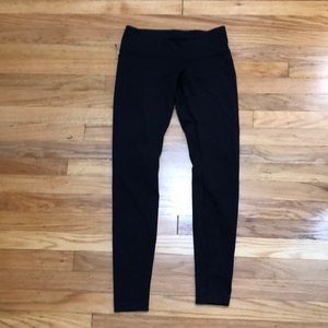 Lululemon plain black leggings